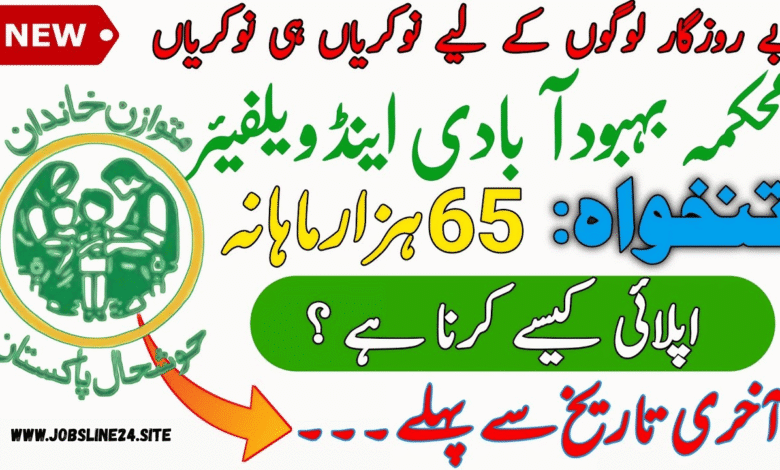 Population Department Jobs