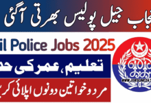 Punjab Jail Police Jobs