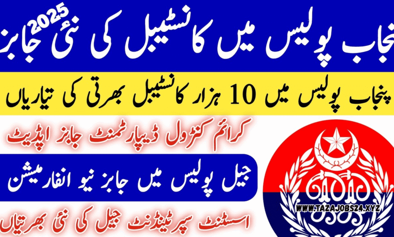 Punjab Police Jobs