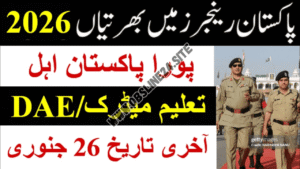 Sindh Rangers Jobs